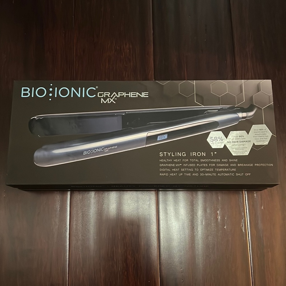 Bio Ionic Graphene MX Styling Iron 1 inch